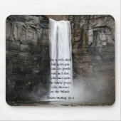Wasserfall Christliche Maus Pad Mousepad (Vorne)