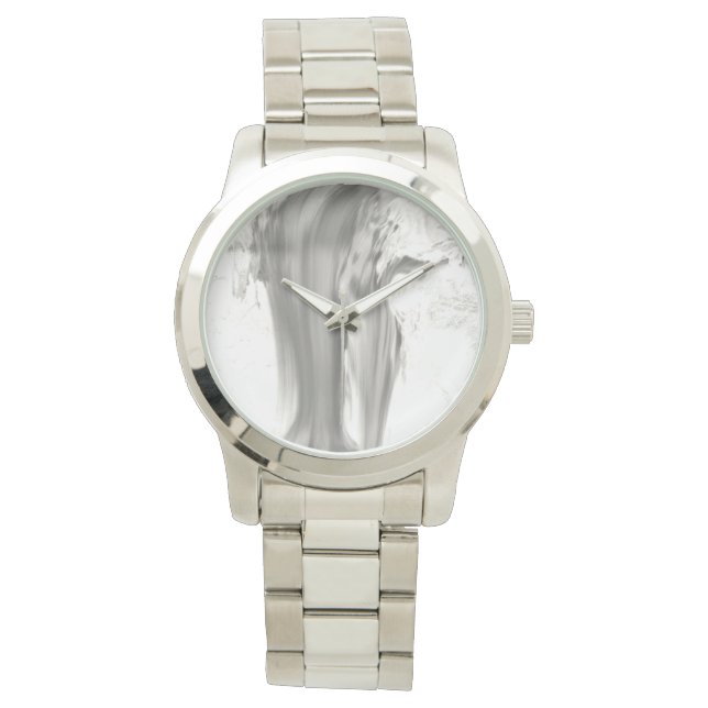 Wasserfall Classic Beobachten Sie Coolen Silber-Va Armbanduhr (Vorderseite)