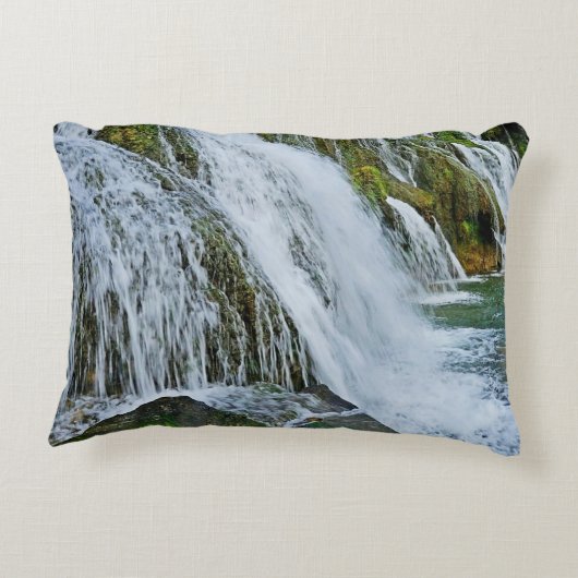 Wasserfall Dekokissen (Rückseite)