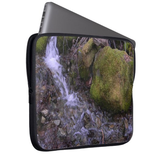 Wasserfall der Fee...... Laptopschutzhülle (Vorne Rechts)