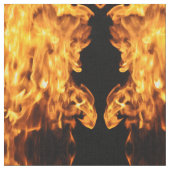 Wasserfall der Flamme Stoff (Nahaufnahme)