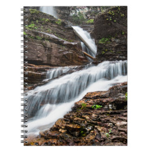 Wasserfall der Kaskaden Notizblock