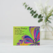 Wasserfall des Bandes Visitenkarte (Stehend Vorderseite)