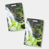 Wasserfall des Hell's Gate Canyon Ausweis (Vorder- & Rückseite)