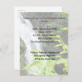 Wasserfall des Hell's Gate Canyon Einladungspostkarte (Vorne/Hinten)