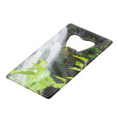 Wasserfall des Hell's Gate Canyon Geldbeutel Flaschenöffner (Rückseite Schrägansicht)