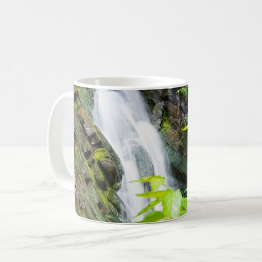 Wasserfall des Hell's Gate Canyon Kaffeetasse (Vorderseite Links)