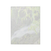 Wasserfall des Hell's Gate Canyon Notizblock (Rotiert)