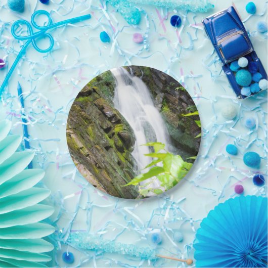 Wasserfall des Hell's Gate Canyon Pappteller (Party)