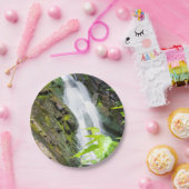 Wasserfall des Hell's Gate Canyon Pappteller (Party)