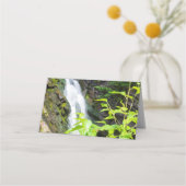 Wasserfall des Hell's Gate Canyon Platzkarte (Rückseite)