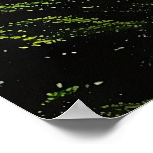 Wasserfall des Wilden Souls Poster (Ecke)