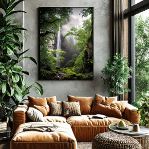 Wasserfall des Wilden Souls Poster