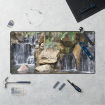 Wasserfall Desk Mat