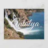 Wasserfall Duden in Antalya (Türkei) Postkarte (Vorderseite)