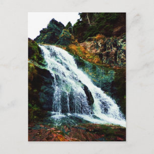 Wasserfall durch Stiles - Cove Path Postkarte