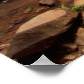 Wasserfall Ellinjaa, Australien Poster (Ecke)