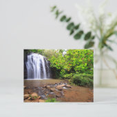 Wasserfall Ellinjaa, Australien Postkarte (Stehend Vorderseite)