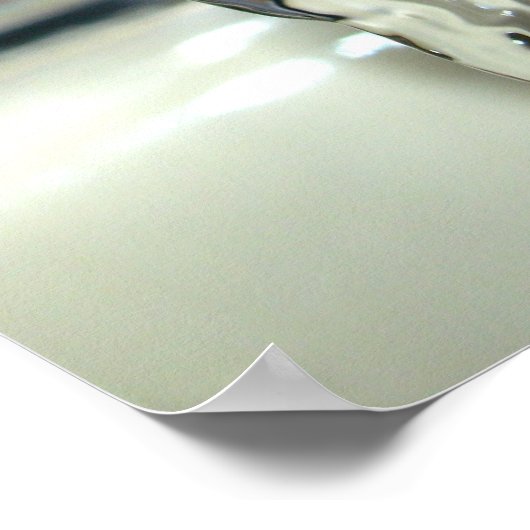 Wasserfall-Erfassung Poster (Ecke)