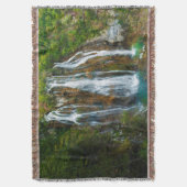 Wasserfall erhöhter Blick, Kroatien Decke (Vorderseite Vertikal)