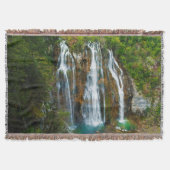 Wasserfall erhöhter Blick, Kroatien Decke (Vorderseite)