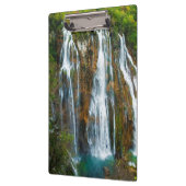 Wasserfall erhöhter Blick, Kroatien Klemmbrett (Links)