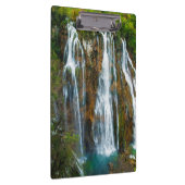 Wasserfall erhöhter Blick, Kroatien Klemmbrett (Rechts)