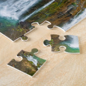 Wasserfall erhöhter Blick, Kroatien Puzzle (Seite)