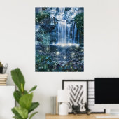 Wasserfall Fairy Poster (Heimbüro)