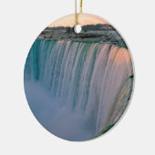 Wasserfall-fallende Liebe Niagara Ontario Kanada Keramik Ornament (Links)