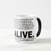 Wasserfall Fantastisch Verwandlungstasse (VorderseiteRechts)