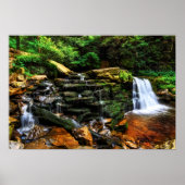 Wasserfall Fantasy 19x13 Poster (Vorne)