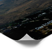 Wasserfall Fire, Carson City, Nevada 7/14/04 Poster (Ecke)