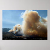 Wasserfall Fire, Carson City, Nevada 7/14/04 Poster (Vorne)