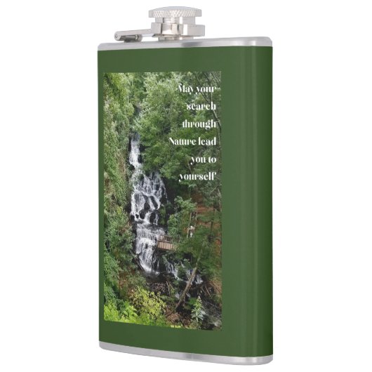 Wasserfall Flachmann (Links)