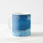 Wasserfall-Flüssigkeitspainierung Kaffeetasse (Vorderseite Links)