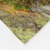 Wasserfall & Flusskaskade Fleecedecke (Ecke)