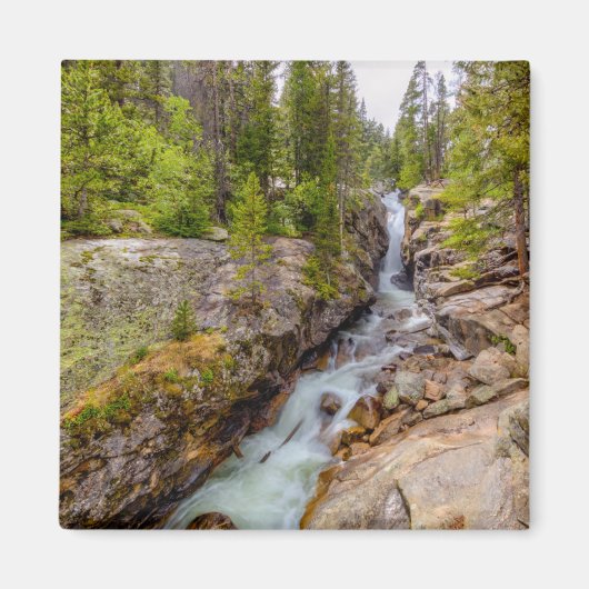 Wasserfall & Flusskaskade Magnet (Vorne)