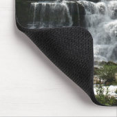 Wasserfall-Foto Mousepad (Ecke)