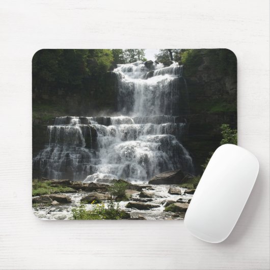 Wasserfall-Foto Mousepad (Mit Mouse)