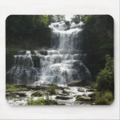 Wasserfall-Foto Mousepad (Vorne)