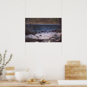Wasserfall-Foto-Plakat Poster (Küche)