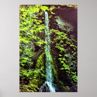 "Wasserfall" Foto Poster