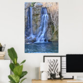 Wasserfall-Foto-Poster Poster (Heimbüro)