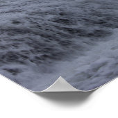Wasserfall-Foto-Poster Poster (Ecke)