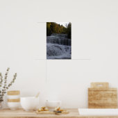 Wasserfall-Foto-Poster Poster (Küche)