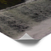 Wasserfall-Foto-Poster Poster (Ecke)