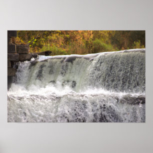 Wasserfall-Foto-Poster Poster