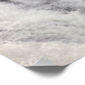 Wasserfall-Foto-Poster Poster (Ecke)