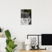 Wasserfall-Foto-Poster Poster (Heimbüro)